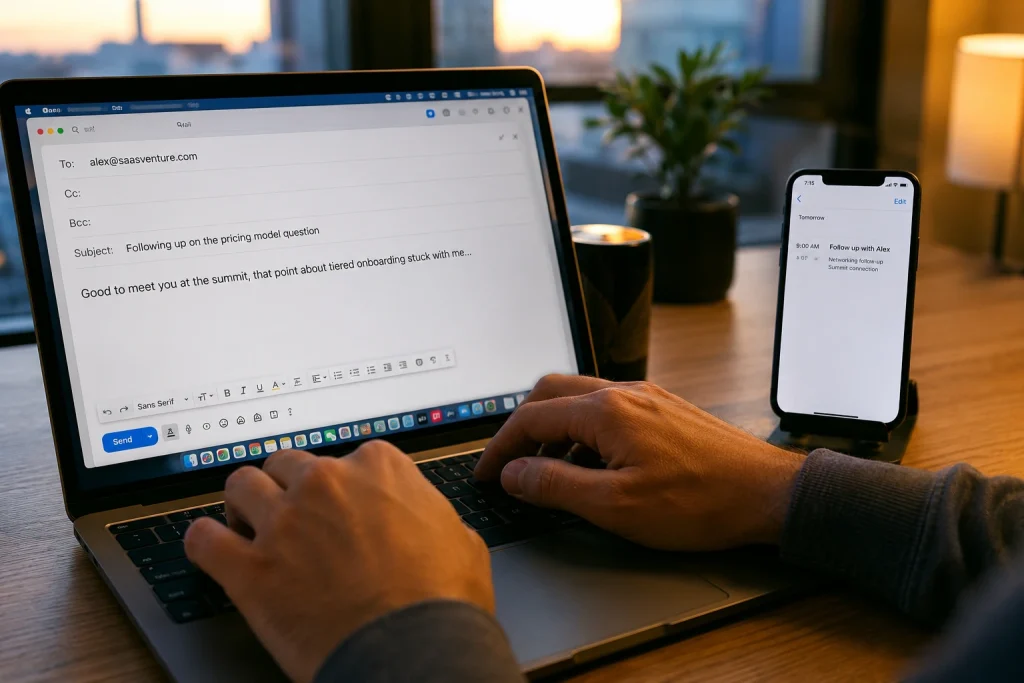How to follow up without sounding like a check-in call