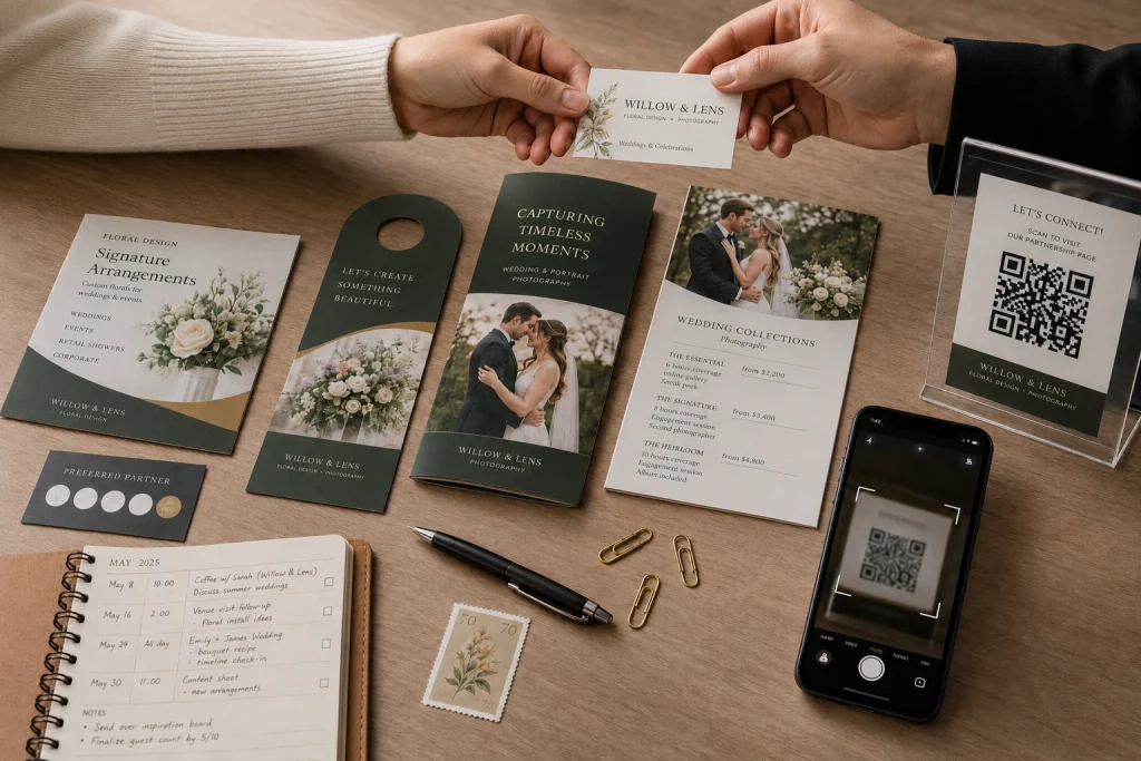 print and physical media for lead generation