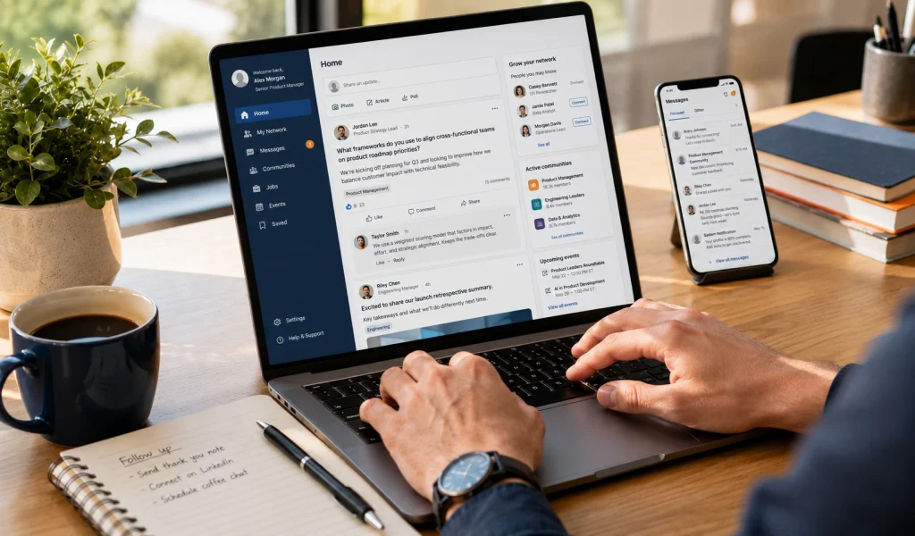 Networking on Digital and social platforms
