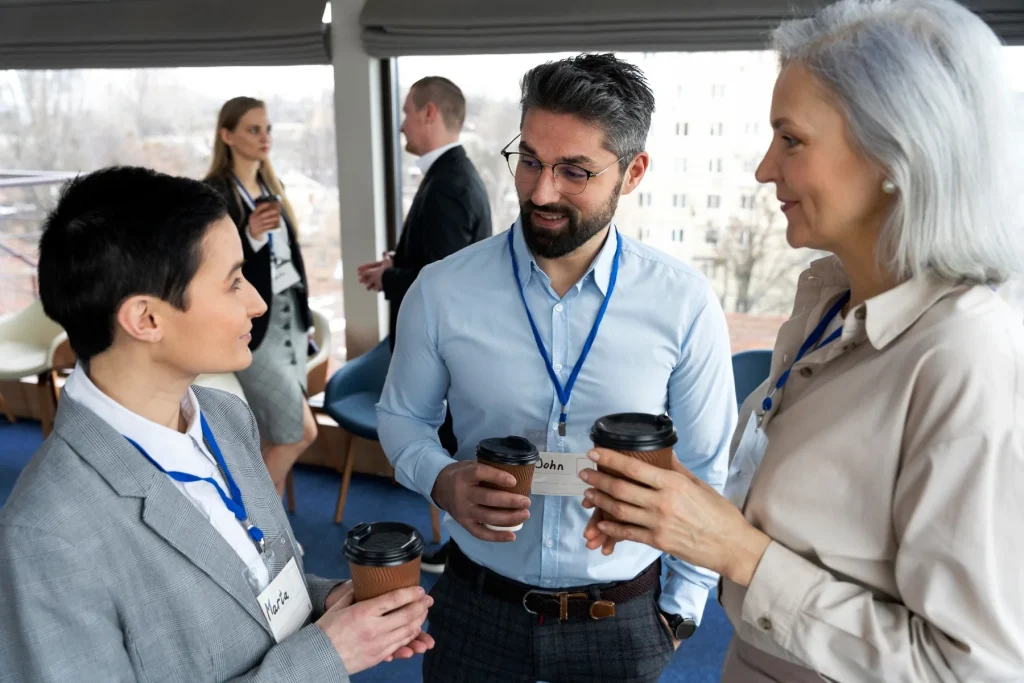 How to network at a conference as a team