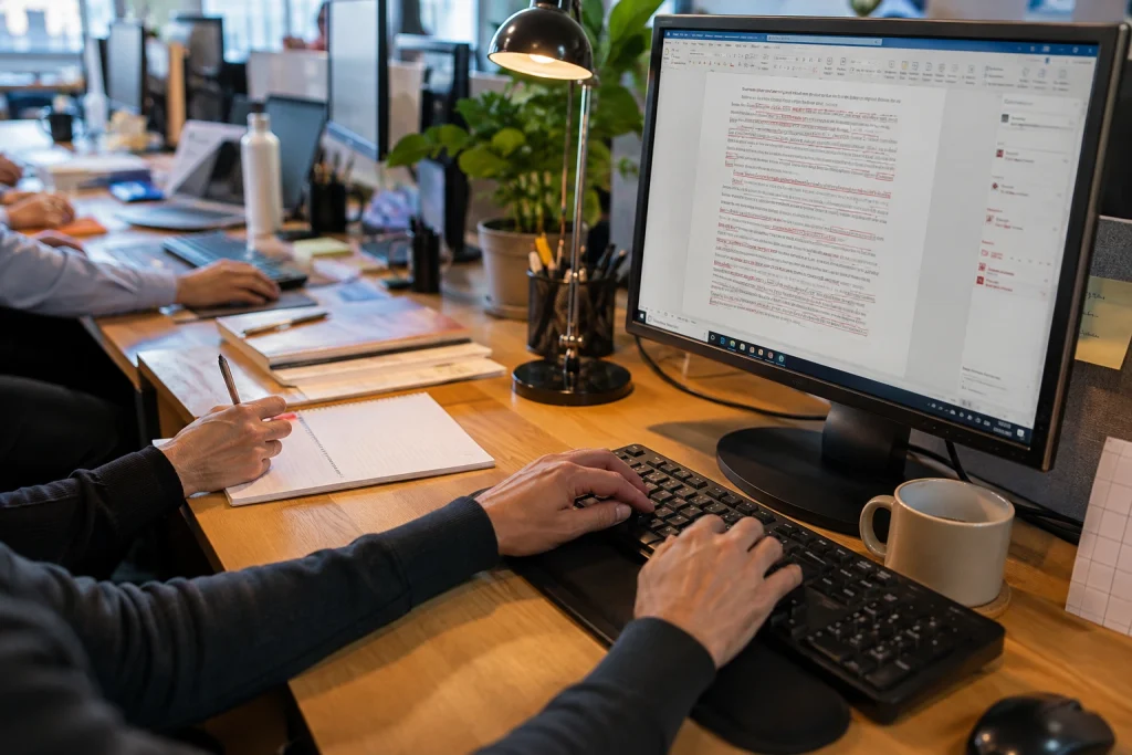 The moves that actually happen inside a company