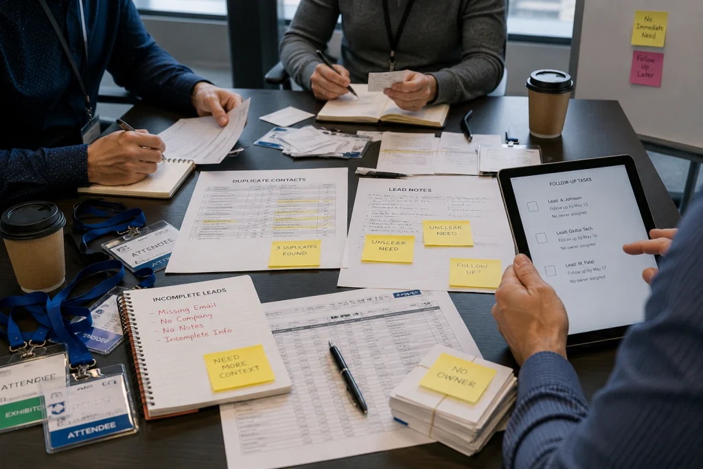 some common event lead management mistakes to avoid